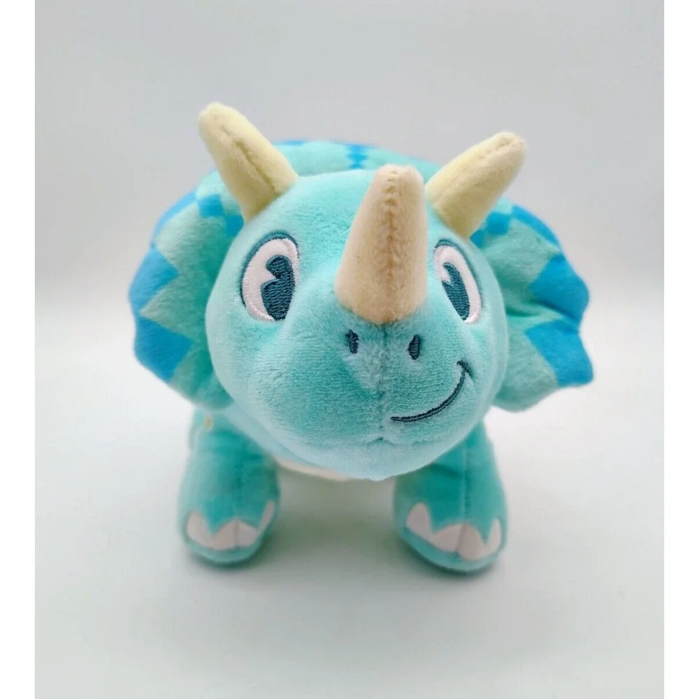 Disney Parks Animal Kingdom Dinoland Triceratops Spin Ride Dinosaur Plush Small